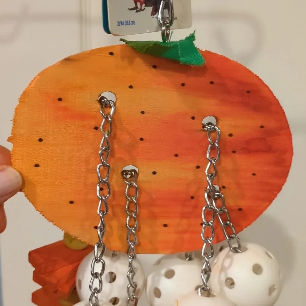 For Kitty Rescue! All Living Things Orange  Sound Toy
